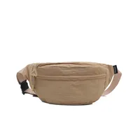 Chest Bag Women's New Sports And Leisure Solid Color Lightweight Shoulder Bag Large Capacity Versatile Crossbody Bag Portable Waist Bag Women's Bag main image 7