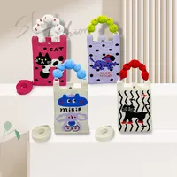 New Ins New Mobile Phone Bag Original Design Knitted Convenient Storage Cute Cartoon Fashion Shoulder Small Square Bag main image 1