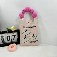 New Ins New Mobile Phone Bag Original Design Knitted Convenient Storage Cute Cartoon Fashion Shoulder Small Square Bag sku image 27