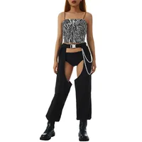 Women's Outdoor Festival  Style Streetwear Solid Color Cargo Pants Full Length Casual Pants main image 1