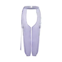 Women's Outdoor Festival  Style Streetwear Solid Color Cargo Pants Full Length Casual Pants sku image 9