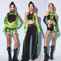 Stage Women's Hip-Hop Streetwear Color Block 50% (inclusive) -70% (exclusive) Polyester Pants Sets main image 1