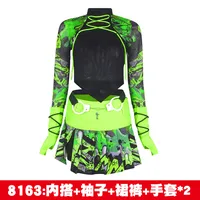 Stage Women's Hip-Hop Streetwear Color Block 50% (inclusive) -70% (exclusive) Polyester Pants Sets sku image 1