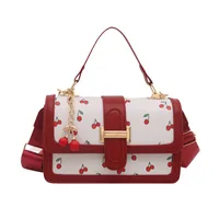 Printed Texture Fashionable Summer Large-Capacity Color Matching New Trendy Style Crossbody Handheld Women's Small Square Bag main image 5
