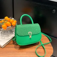 Trendy Personality Fresh Commuter Simple Women's Large-Capacity Single Shoulder Crossbody French Underarm Small Square Bag main image 2