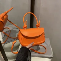 Textured Solid Color New Fashion Stylish Underarm Fashion Summer Aesthetic Single Shoulder Crossbody Small Square Bag For Women main image 2