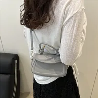 Textured Solid Color New Fashion Stylish Underarm Fashion Summer Aesthetic Single Shoulder Crossbody Small Square Bag For Women main image 4