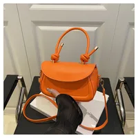 Textured Solid Color New Fashion Stylish Underarm Fashion Summer Aesthetic Single Shoulder Crossbody Small Square Bag For Women sku image 5