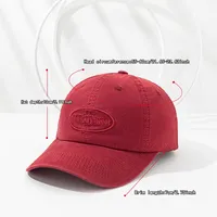 Unisex Casual Elegant Solid Color Curved Eaves Baseball Cap main image 2