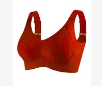 Foreign Trade Combination  4PC Hitch  Plus Size Seamless Underwear Women's Big Chest Small Gather Bra Women sku image 18