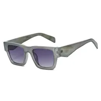 Blue Plus New Style High-Level All-Match Ins Style Anti-Strong Light Sun Protection UV Protection Unisex Lightweight Sunglasses main image 3