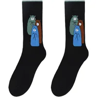 Men's Cotton Woodpecker Four Seasons Popular Rhinoceros Koala Female  Medium Tube Manufacturers Wholesale Tide Socks Men's Socks sku image 4