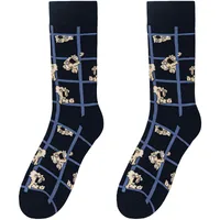 Men's Cotton Woodpecker Four Seasons Popular Rhinoceros Koala Female  Medium Tube Manufacturers Wholesale Tide Socks Men's Socks sku image 5