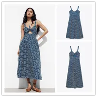 Women's Sheath Dress Elegant Streetwear Strap Sleeveless Printing Midi Dress Selfie main image 1