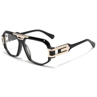 New Box Fashion Sunglasses  Foreign Trade Trend Personality High Sense Sunglasses Street Shooting All-match Glasses sku image 3