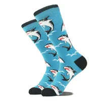 All Polyester Socks   Fashion Brand Animal Music Pepper Pattern Fashionable Polyester Socks Men's Medium Polyester Socks sku image 16
