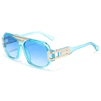 New Box Fashion Sunglasses  Foreign Trade Trend Personality High Sense Sunglasses Street Shooting All-match Glasses sku image 5