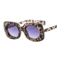 New Retro Small Box Sunglasses Men And Women's Trendy Simple Internet Celebrant Fashion Sunglasses Personalized Color Glasses main image 4