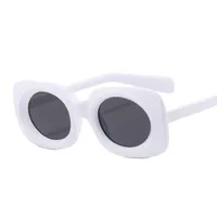 New Retro Small Box Sunglasses Men And Women's Trendy Simple Internet Celebrant Fashion Sunglasses Personalized Color Glasses main image 5