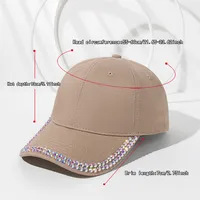 Unisex Casual Elegant Lady Solid Color Curved Eaves Baseball Cap main image 2