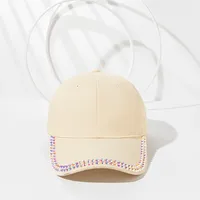 Unisex Casual Elegant Lady Solid Color Curved Eaves Baseball Cap sku image 6