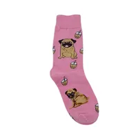 New Cartoon Socks Children's Mid-tube Ins Trendy Pure Cotton Spring Summer Autumn Thin Cute New Students Stockings sku image 1