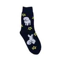 New Cartoon Socks Children's Mid-tube Ins Trendy Pure Cotton Spring Summer Autumn Thin Cute New Students Stockings sku image 3
