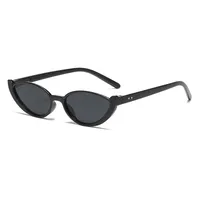Fashion  New Cat's Eye Small Frame Internet Popular Same Style Sunglasses Street Shot Slimming Personalized Trendy  Style Sunglasses main image 5