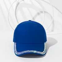 Unisex Casual Elegant Lady Solid Color Curved Eaves Baseball Cap main image 9