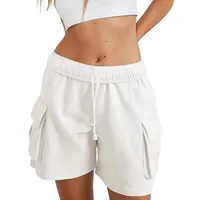 Independent Station Leisure Summer Drawstring Elastic Tooling Sports Running Exercise Loose Shorts main image 2