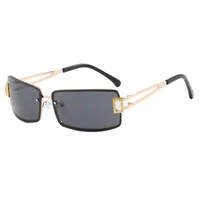 New Box High-grade Gem Sunglasses Millennium Spice Girls Sweet Cool Fashionable Street Photoshoot Concave Sunglasses main image 5