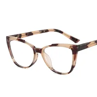 New Glasses Frame TR90 Plate Core Anti-blue Radiation Anti-myopia   Hawksbill 7006 sku image 5