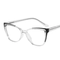 New Glasses Frame TR90 Plate Core Anti-blue Radiation Anti-myopia   Hawksbill 7006 sku image 4