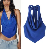 Women's Vest Tank Tops Elegant Streetwear Solid Color main image 1