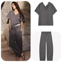 Holiday Selfie Street Women's Casual Streetwear Solid Color Polyester Pant Co-ord Set Shorts Sets main image 1