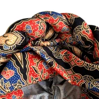 Hat Women's Sheep Bone Braid Printed Ethnic Turban Women's Cross Hat   Fashion Thick Braid Headband main image 4