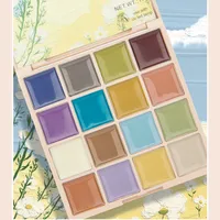 Cross-Border 16 Color Solid UV Polish Phototherapy Plastic Solid Color Cream Colored Drawing Glue Brand For Nail Beauty Shop Wholesale sku image 1