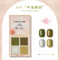 Cross-Border Solid UV Polish Nude Japanese Canned Long-Lasting Ice Penetration Colored Drawing Glue Suit Nail-Beauty Glue Phototherapy Plastic Wholesale sku image 6