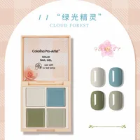 Cross-Border Solid UV Polish Nude Japanese Canned Long-Lasting Ice Penetration Colored Drawing Glue Suit Nail-Beauty Glue Phototherapy Plastic Wholesale sku image 7