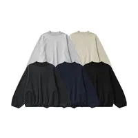 Men's Sweater/Fleece Shirt Pullovers Long Sleeve Men's Hoodies & Sweatshirts Streetwear Solid Color main image 1
