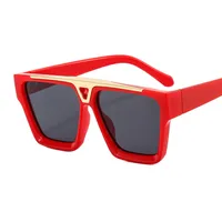6005 New European Male And Female Box Color Pattern Sunglasses   Retro Gorgeous Sunglasses main image 6