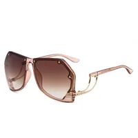 New  Funny Personalized Trendy Irregular Sunglasses Legs  Fashion Sunglasses For Men And Women 2763 sku image 4
