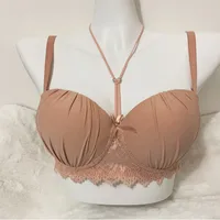Foreign Single Underwear Women's Distribution On Behalf Of Overseas Sources Of Knitted Steel Ring Bra Foreign Trade Explosions Gathered Bra main image 1