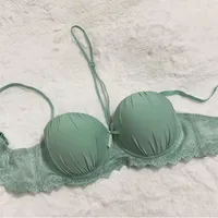 Foreign Single Underwear Women's Distribution On Behalf Of Overseas Sources Of Knitted Steel Ring Bra Foreign Trade Explosions Gathered Bra main image 3