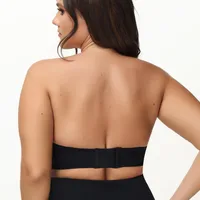 Foreign Trade Wireless Thin Glossy Push Up Strapless Underwear Sexy Plus Size Bra Bra main image 4