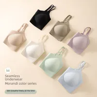 Clouds No Size No Traceless Underwear Women's Small Chest Gathering Bra Beauty Back Bra No Steel Ring Sleeping Vest Sports Bra main image 1