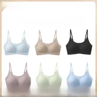 Clouds No Size No Traceless Underwear Women's Small Chest Gathering Bra Beauty Back Bra No Steel Ring Sleeping Vest Sports Bra main image 2