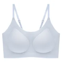 Clouds No Size No Traceless Underwear Women's Small Chest Gathering Bra Beauty Back Bra No Steel Ring Sleeping Vest Sports Bra sku image 11