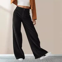 Autumn And Winter New High Waist Slimming Casual Straight Pants Women's Pants main image 2