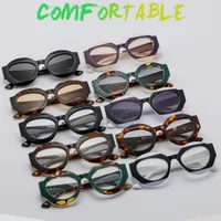Outu Original Design Color Matching Geometric Sunglasses 4394 Men's Fashion Personality Gorgeous Sunglasses Plain Glasses main image 1